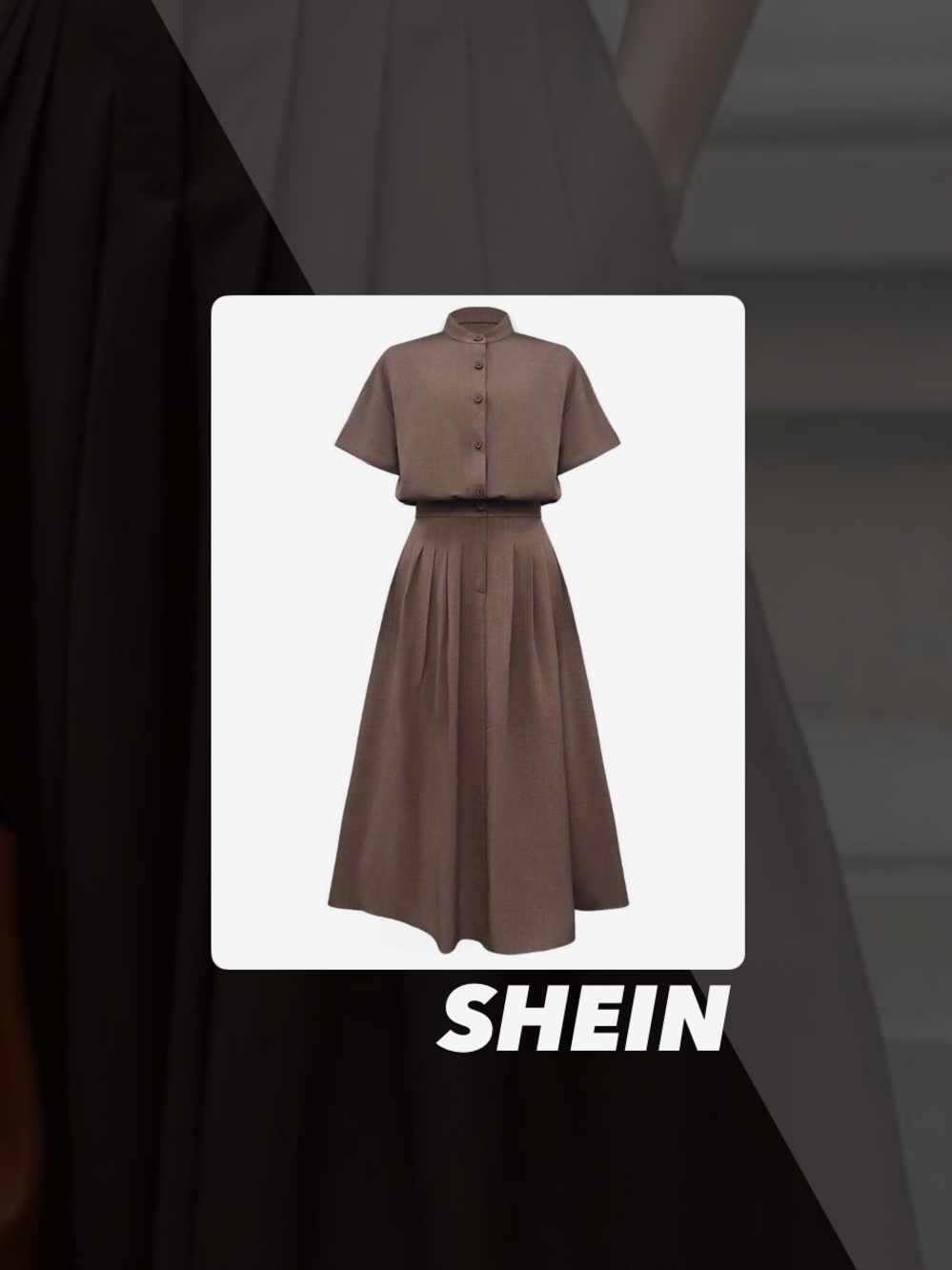 EUC SHEIN 2 Piece Skirt Set
